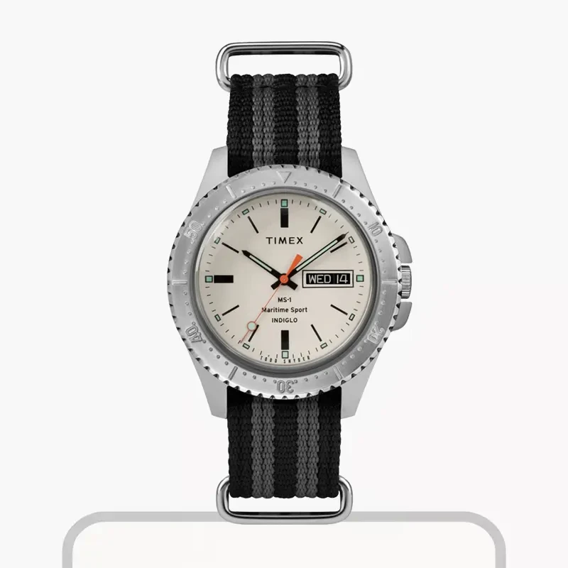 Timex X Todd Snyder White Dial Three Hand Men's Watch- TW2R83400